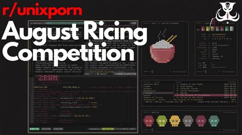 r/unixporn|r/unixporn August Competition .